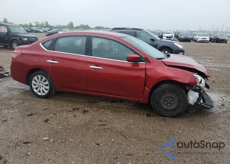 2015 Nissan Sentra S z USA, uszkodzony, nr VIN 3N1AB7AP1FL638341